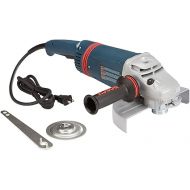 BOSCH 1893-6 9 Large Angle Grinder with Rat Tail Handle, Black,grey,green