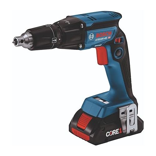  BOSCH GXL18V-291B25 18V 2-Tool Combo Kit with Brushless Screwgun, Brushless Cut-Out Tool and (2) CORE18V® 4 Ah Advanced Power Batteries