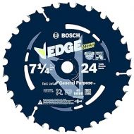 Bosch DCB724B25 7-1/4 In. 24 Tooth Edge Circular Saw Blades for Framing, 1-Piece