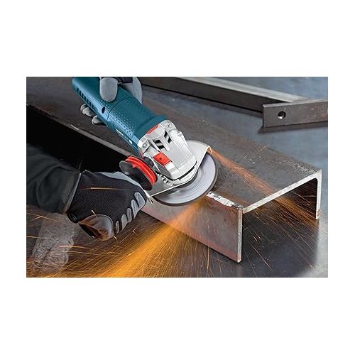  BOSCH GWS13-50VSP 5 Inch 13 Amp Angle Grinder Variable Speed with Paddle Switch