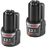 BOSCH BAT414-2PK 12V Max Lithium Ion 2 Ah Battery 2-Pack
