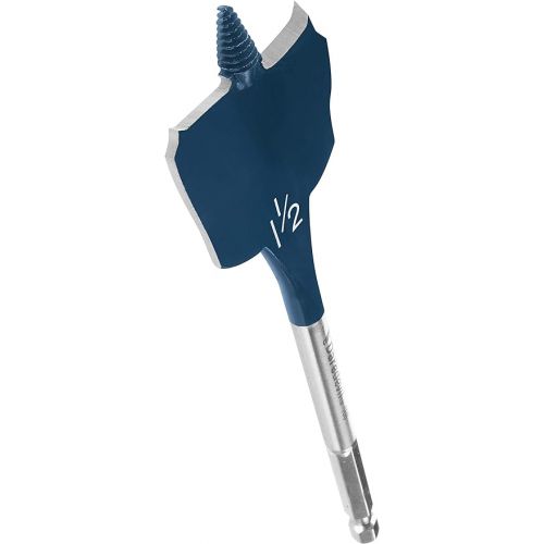  Bosch DSB1013 5-Piece 1 In. x 6 In. Daredevil Standard Spade Bits, Blue