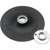 BOSCH MG0450 4-1/2 In. Angle Grinder Accessory Rubber Backing Pad with Lock Nut