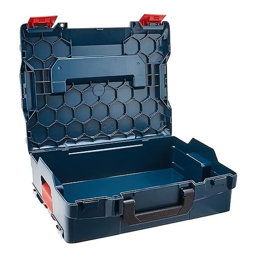  BOSCH L-BOXX-2 6 In. x 14 In. x 17.5 In. Stackable Tool Storage Case,Blue