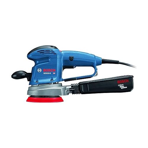  BOSCH GEX33-5N 5 In. Multi-Hole Random Orbit Sander/Polisher