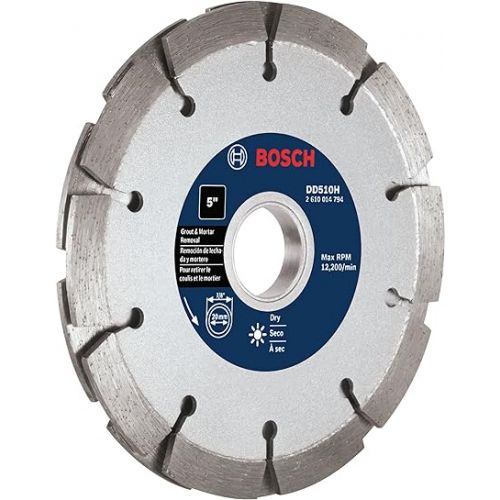  BOSCH DD510H 5-Inch Premium Sandwich Tuckpointing Diamond Blade,Grey