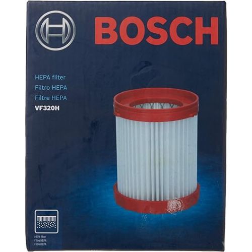  BOSCH VF320H HEPA Filter for 18V 2.6-Gallon Wet/Dry Vacuum Cleaner