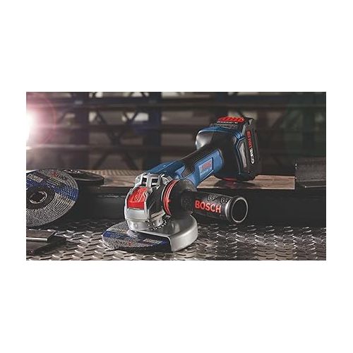  BOSCH GWX18V-13PN PROFACTOR™ 18V X-LOCK 5 - 6 In. Angle Grinder with Paddle Switch (Bare Tool)