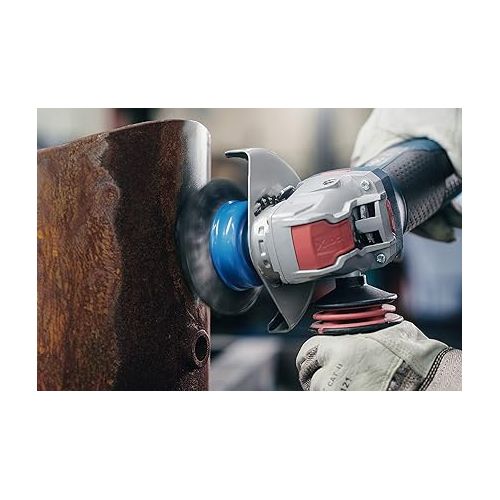  BOSCH WBX318 3 In. X-LOCK Arbor Carbon Steel Crimped Wire Cup Brush For Applications in Removing Weld Scale, Burrs and Corrosion, Preparing Painting Surfaces