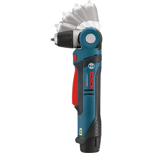  BOSCH PS11-102 12V Max 3/8 In. Right Angle Drill/Driver Kit with 2.0Ah Lithium Ion Battery