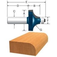 BOSCH 85594MC 3/8 In. x 5/8 In. Carbide-Tipped Roundover Router Bit