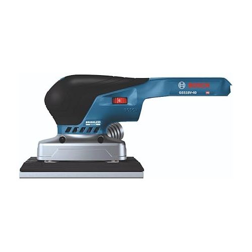  BOSCH GSS18V-40N 18V Brushless Sheet Orbital Finishing Sander (Bare Tool)