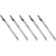 BOSCH T101BR 5-Piece 4 In. 10 TPI Reverse Pitch Clean for Wood T-Shank Jig Saw Blades