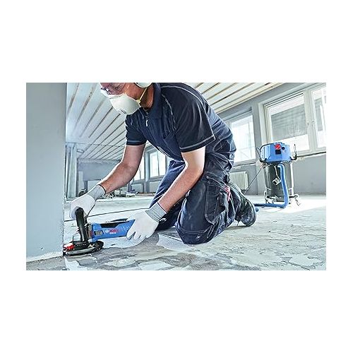  BOSCH CSG15 5 Inch Concrete Surfacing Grinder with Dedicated Dust Collection Shroud