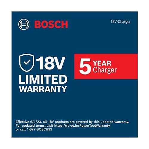  BOSCH GAX1218V-30 18V/12V Dual-Bay Battery Charger,Black