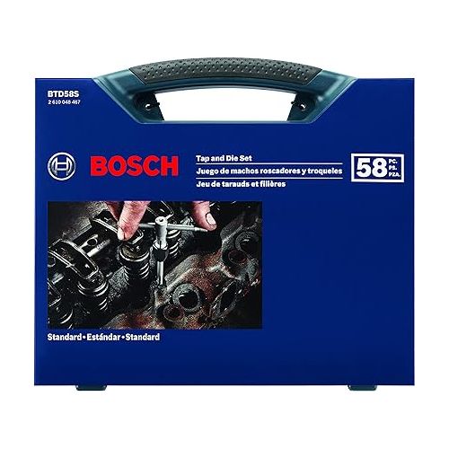  BOSCH BTD58S 58 Pc. Tap & Die Set