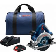 Bosch CCS180-B15 18V 6-1/2 Inch Blade-Left Cordless Circular Saw Kit with CORE18V 4.0 Ah Advanced Battery (Renewed)