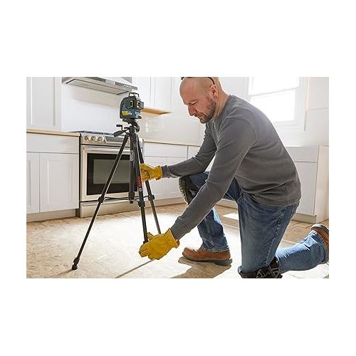  BOSCH BT 150 Compact Tripod with Extendable Height for Use with Line Lasers, Point Lasers, and Laser Distance Measures