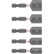 BOSCH ITNS2490 3-Piece 1-7/8 In. Impact Tough Nutsetters Assorted Set