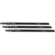 BOSCH T744D3 3-Piece 6 In. 7 TPI Speed for Wood T-Shank Jig Saw Blades