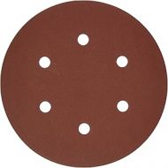 BOSCH SR6R320 5-Piece 320 Grit 6 In. 6 Hole Hook-And-Loop Sanding Discs