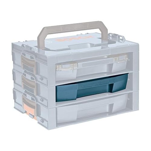  BOSCH BOSCH LST72-OD 72mm Drawer for use with L-RACK Click and Go Storage System , Blue