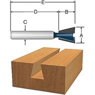 BOSCH 84709M 14 degree x 1/2 In. Carbide Tipped Dovetail Bit