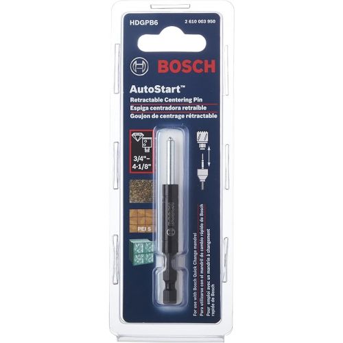  BOSCH HDGPB Diamond Hole Saw with AutoStart Centering Pin, Blue