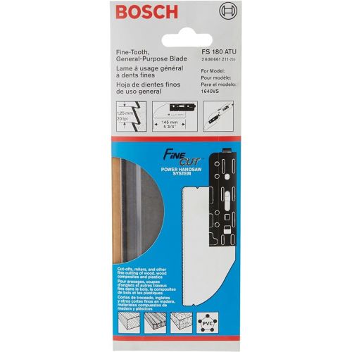 BOSCH FS180ATU Power Handsaw 5-3/4