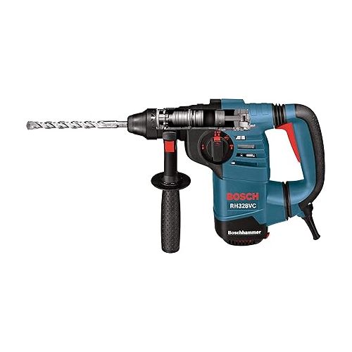  BOSCH 1-1/8-Inch SDS Rotary Hammer RH328VC with Variable Speed, Vibration Control, Bosch Blue