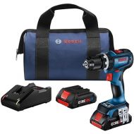 BOSCH GSB18V-800CB24 1/2 In. Brushless Connected-Ready Hammer Drill/Driver Kit with (1) CORE18V® 4 Ah Advanced Power Battery