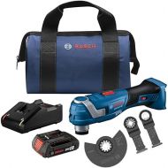 BOSCH GOP18V-34B12 18V Brushless StarlockPlus® Oscillating Multi-Tool Kit with (1) 2 Ah Standard Power Battery