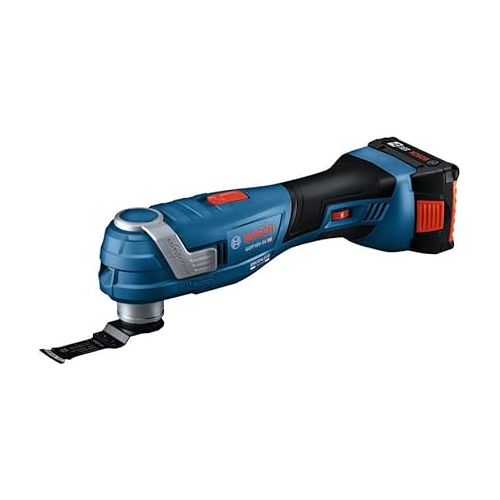  BOSCH GOP18V-34B12 18V Brushless StarlockPlus® Oscillating Multi-Tool Kit with (1) 2 Ah Standard Power Battery