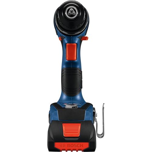  BOSCH GSB18V-535CB15 18V EC Brushless Connected-Ready 1/2 In. Hammer Drill/Driver with (1) CORE18V® 4 Ah Advanced Power Battery