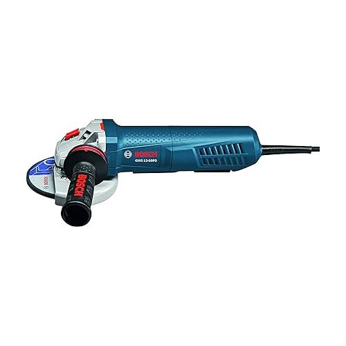  BOSCH GWS13-60PD High-Performance Angle Grinder with No-Lock-On Paddle Switch, 6