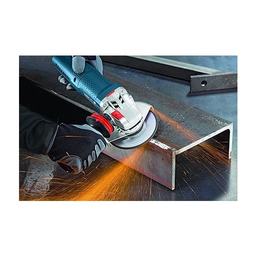  BOSCH GWS13-60PD High-Performance Angle Grinder with No-Lock-On Paddle Switch, 6
