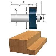 BOSCH 85614MC 1/2 In. x 1/2 In. Carbide-Tipped Rabbeting Router Bit