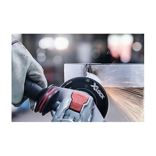  Bosch GWX13-50VSP-RT X-LOCK 5 in. Variable-Speed Angle Grinder with Paddle Switch (Renewed)