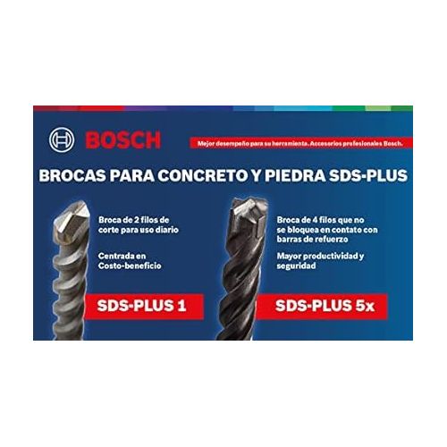  BOSCH HCBG16 1/2 In. x 6 In. BlueGranite Carbide Hammer Drill Bit