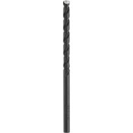 BOSCH BL4134 1-Piece 7/64 In. x 2-5/8 In. Fractional Jobber Black Oxide Drill Bit for Applications in Light-Gauge Metal, Wood, Plastic