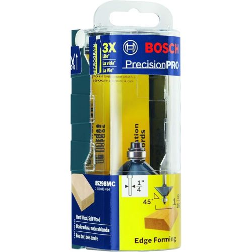  BOSCH 85298M 1-5/16 In. x 45 degree Carbide Tipped Chamfer Bit