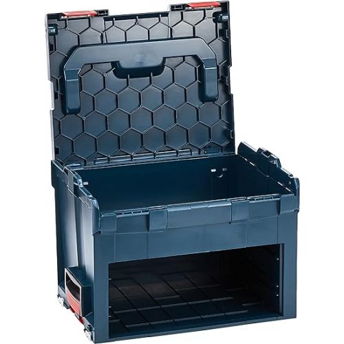  Bosch L-Boxx-3D Storage Box with Space for Removable Drawers, Blue