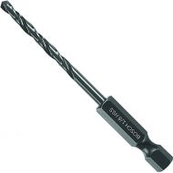 BOSCH BL2135IM 1-Piece 1/8 In. x 2-3/4 In. Black Oxide Metal Drill Bit Impact Tough with Impact-Rated Hex Shank for Applications in Steel, Copper, Aluminum, Brass, Oak, MDF, Pine, PVC and More