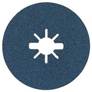 BOSCH FBX560 25-Pack 5 In. X-LOCK Medium Grit Abrasive Fiber Discs 60 Grit Compatible with 7/8 In. Arbor for Applications in Metal Surface Finishing, Weld Blending, Rust Removal