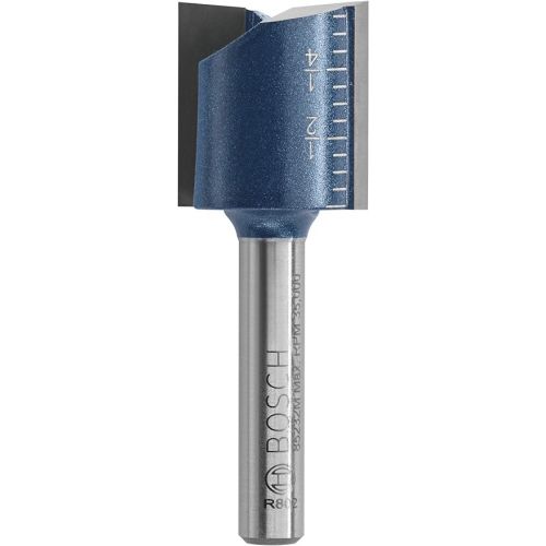  BOSCH 85232MC 3/4 In. x 3/4 In. Carbide-Tipped Double-Flute Straight Router Bit