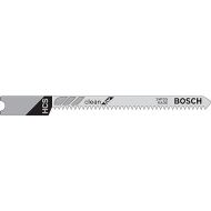 BOSCH U101AO 5-Piece 3-1/4 In. 20 TPI Clean for Wood U-shank Jig Saw Blades, Silver