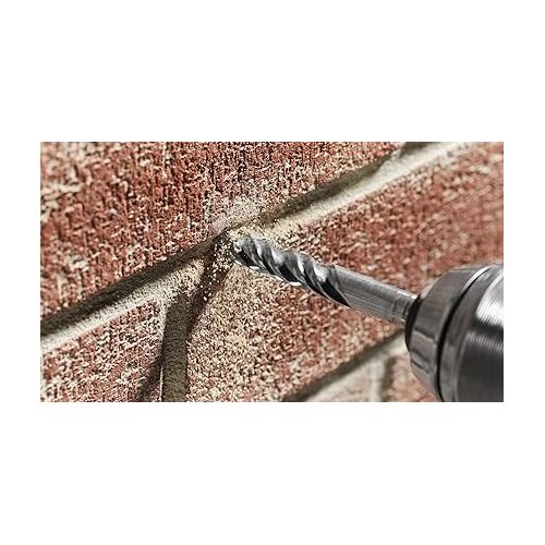  BOSCH BM2017 5/8 In. X 4 In. X 6 In. Fast Spiral Rotary Masonry Drill Bit, Silver