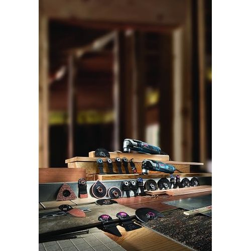  BOSCH OSL350SPD 1-Piece 3-1/2 In. Starlock Oscillating Multi Tool Wood Hook-and-Loop Delta Sanding Pad for Multipurpose Sanding Applications in Plywood, Hardwoods, Softwoods