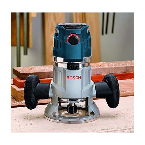  Bosch MRF23EVS 2.3 HP Electronic VS Fixed-Base Router with Trigger Control