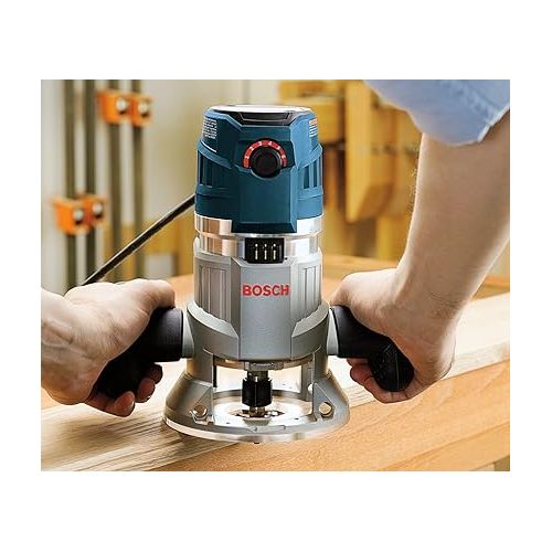  Bosch MRF23EVS 2.3 HP Electronic VS Fixed-Base Router with Trigger Control